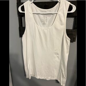 Gloria Vanderbilt White Tank Top